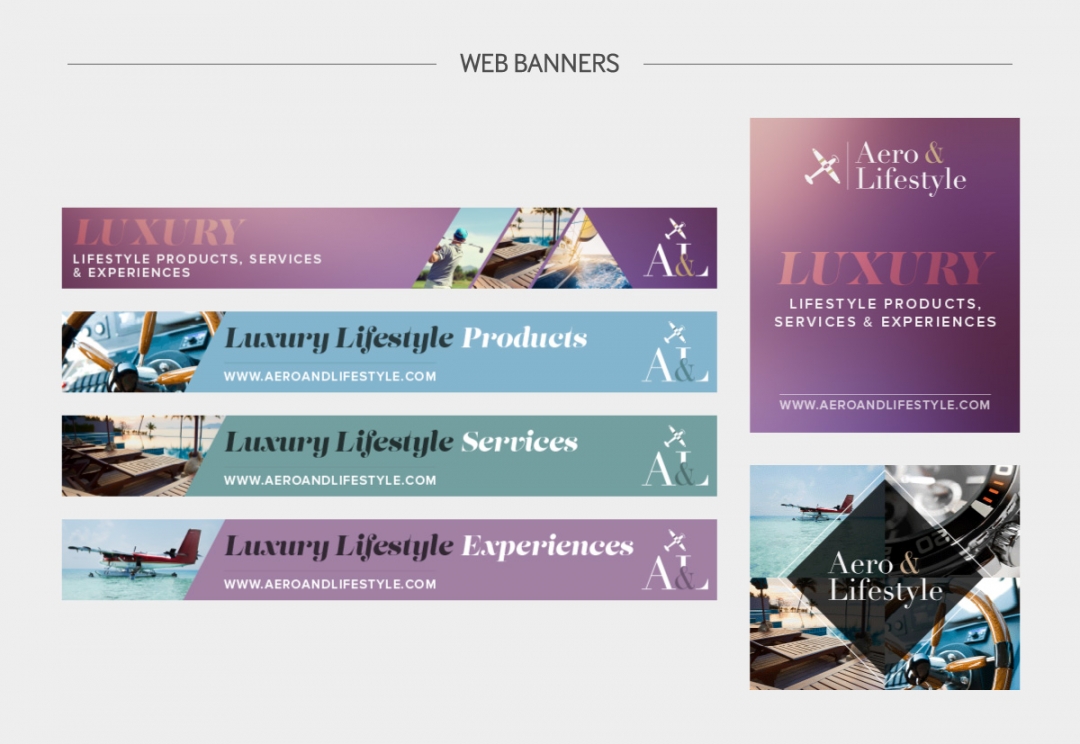 Online store web banners