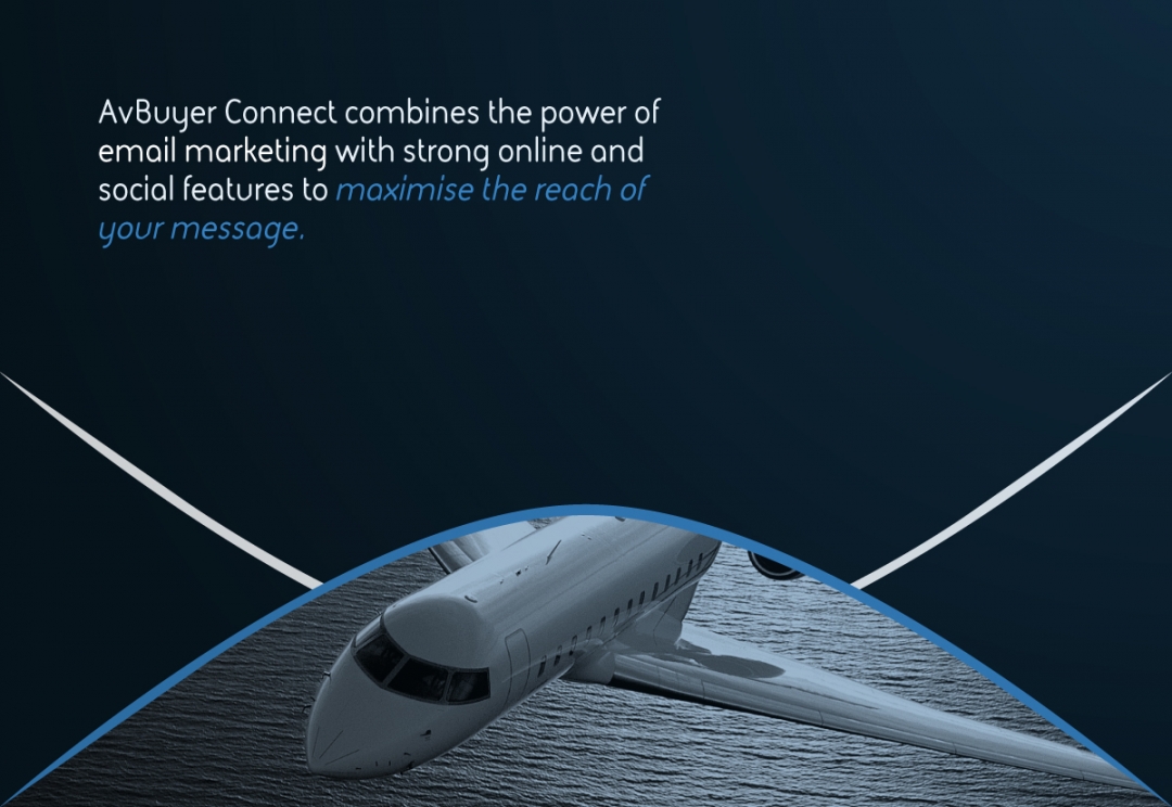 Aircraft email marketing branding