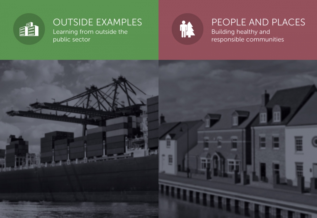 Public services consultancy branding