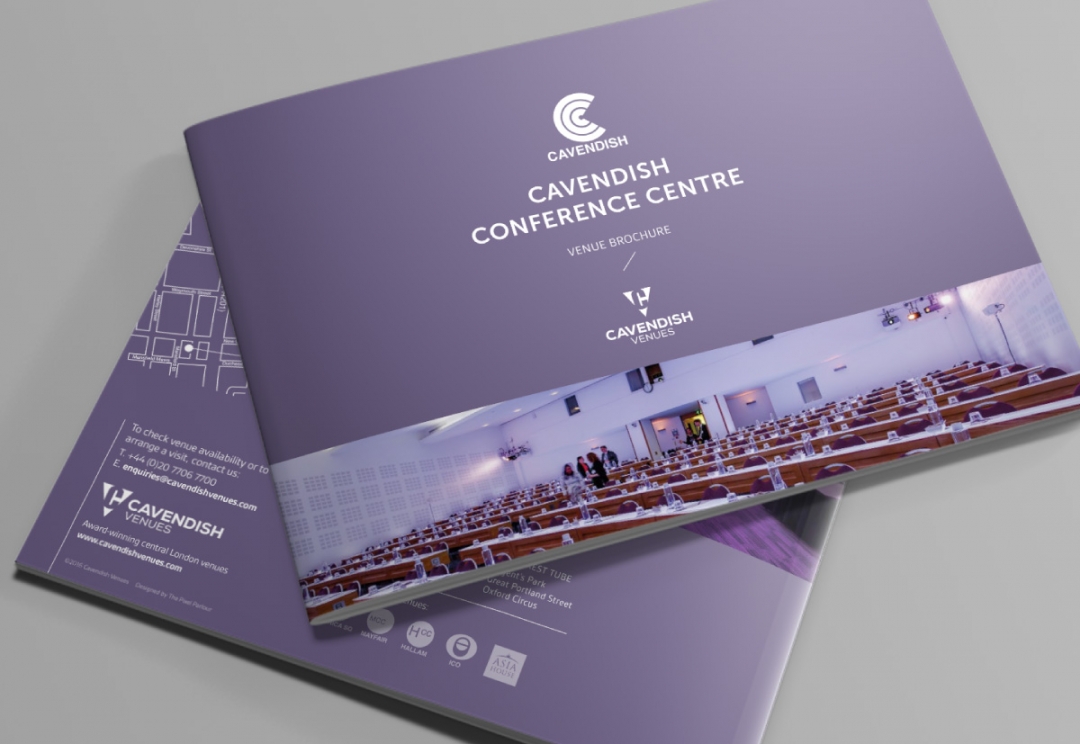 Conference venues brochure design