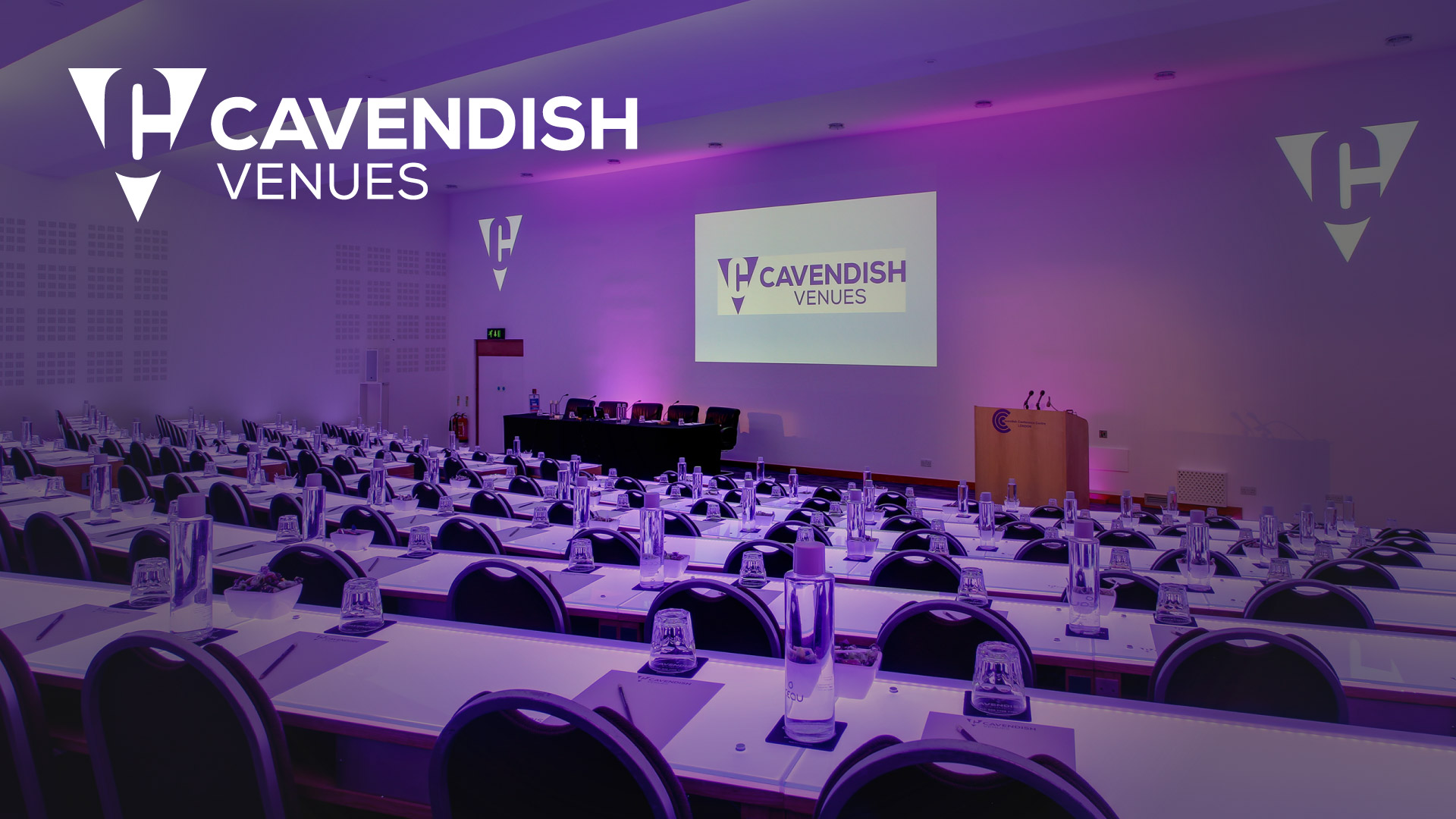Conference venues branding and website design