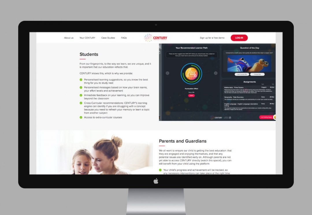 Engaging, interactive website design