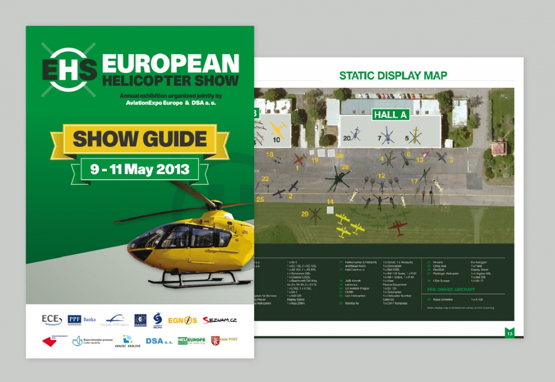 Aviation Event show guide design