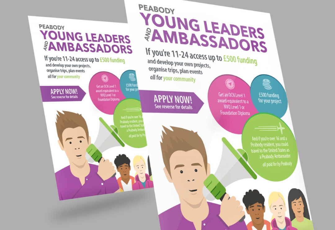 Youth engagement project flyer design