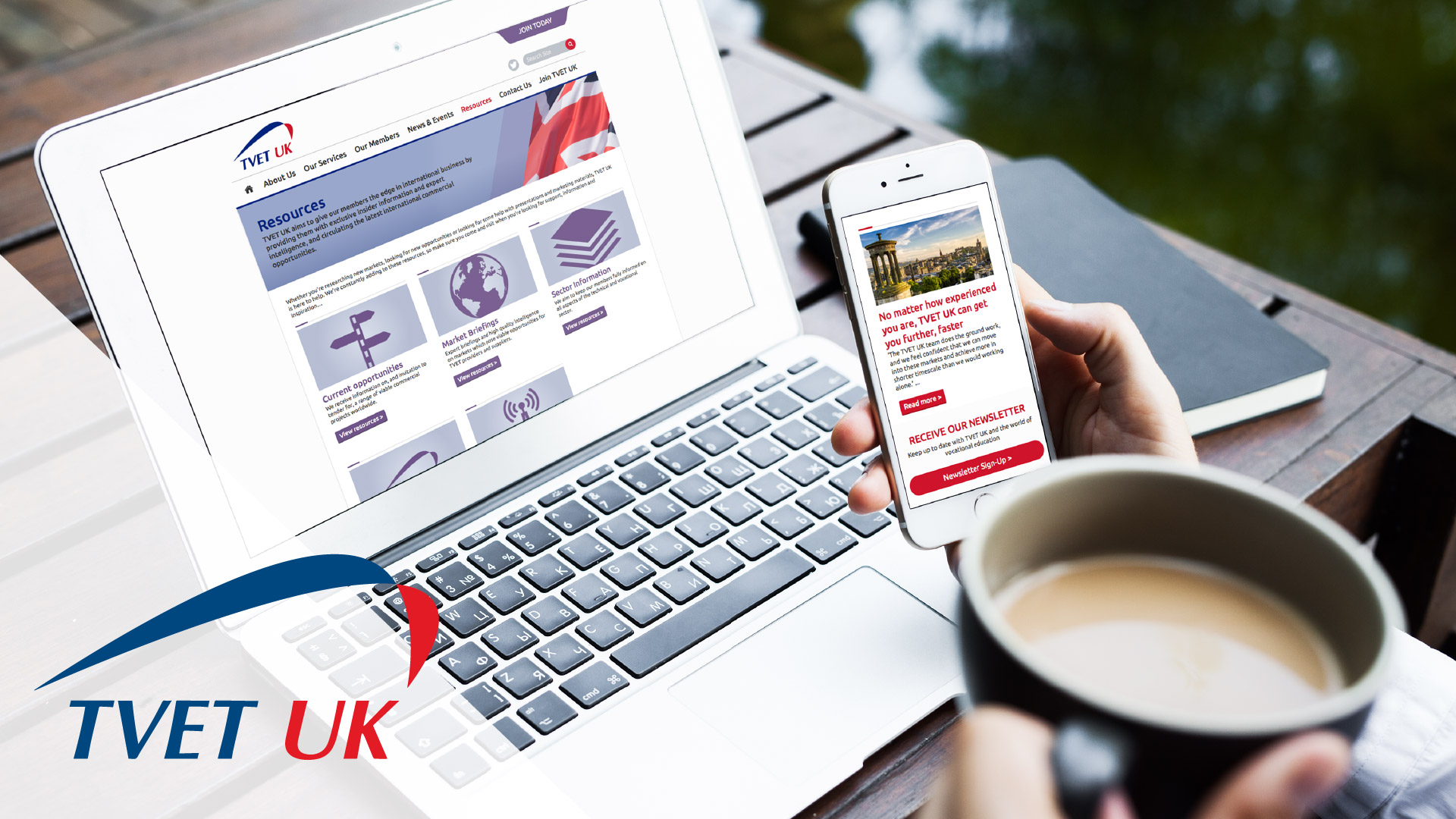 UK education organisation website design