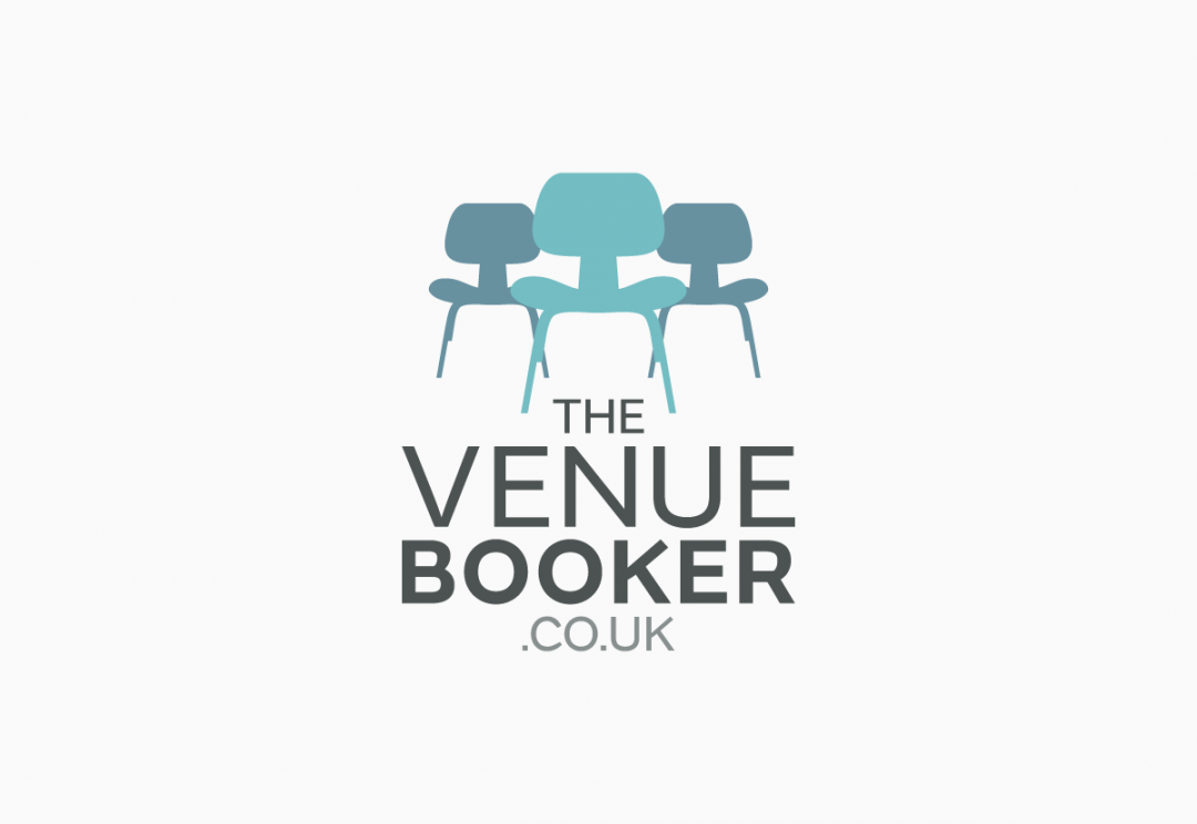 Venue finding service logo design